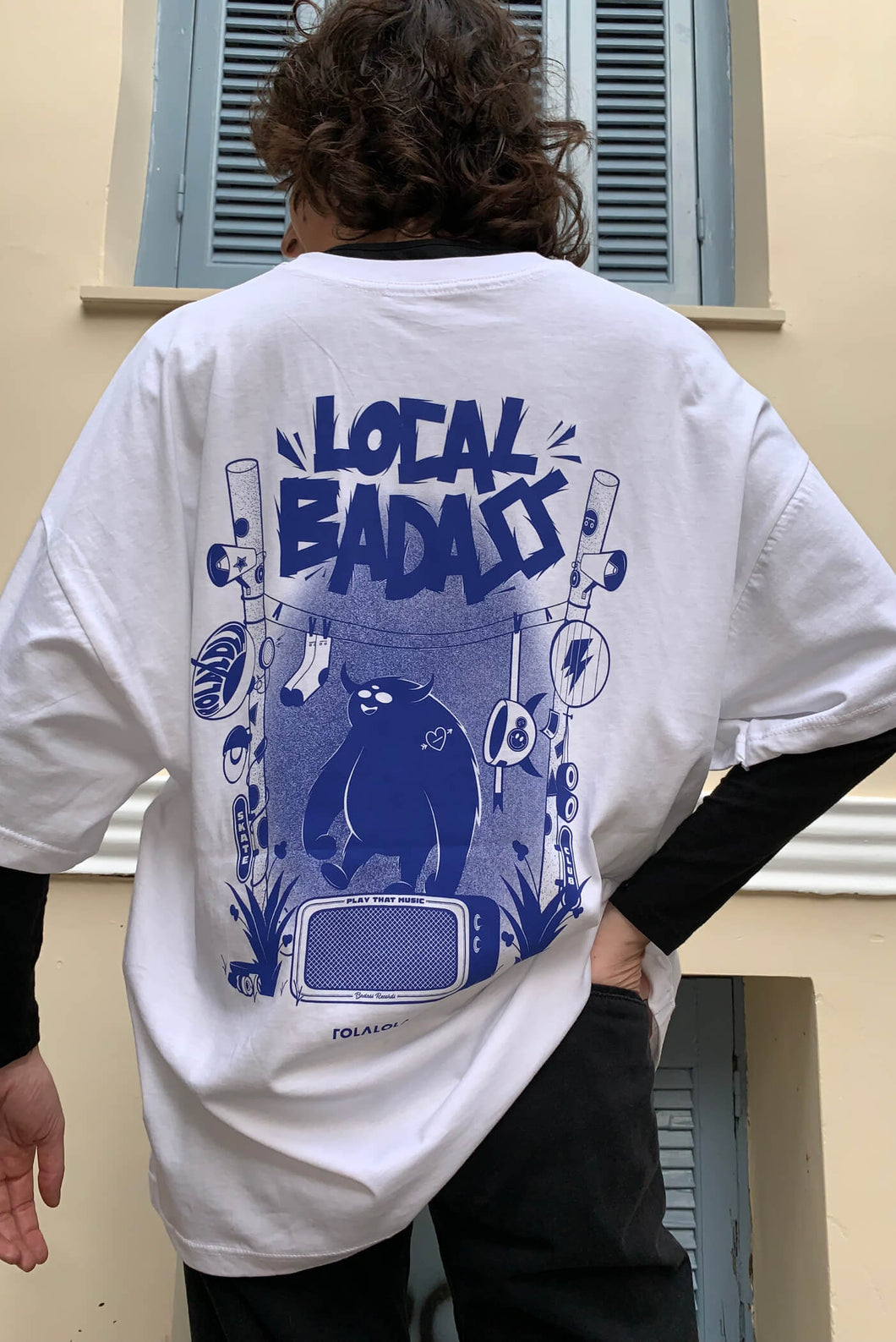 Local Badass Tee / WHITE