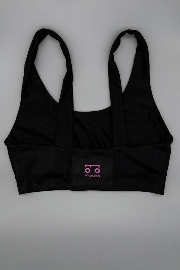 Sports bra / BLACK